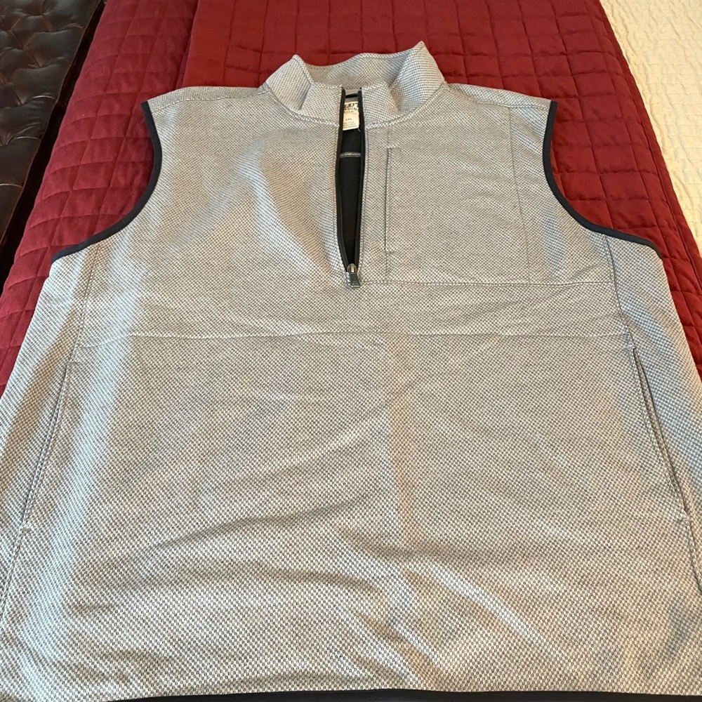 Duluth Trading Co. Fleece Quarter Zip Vest